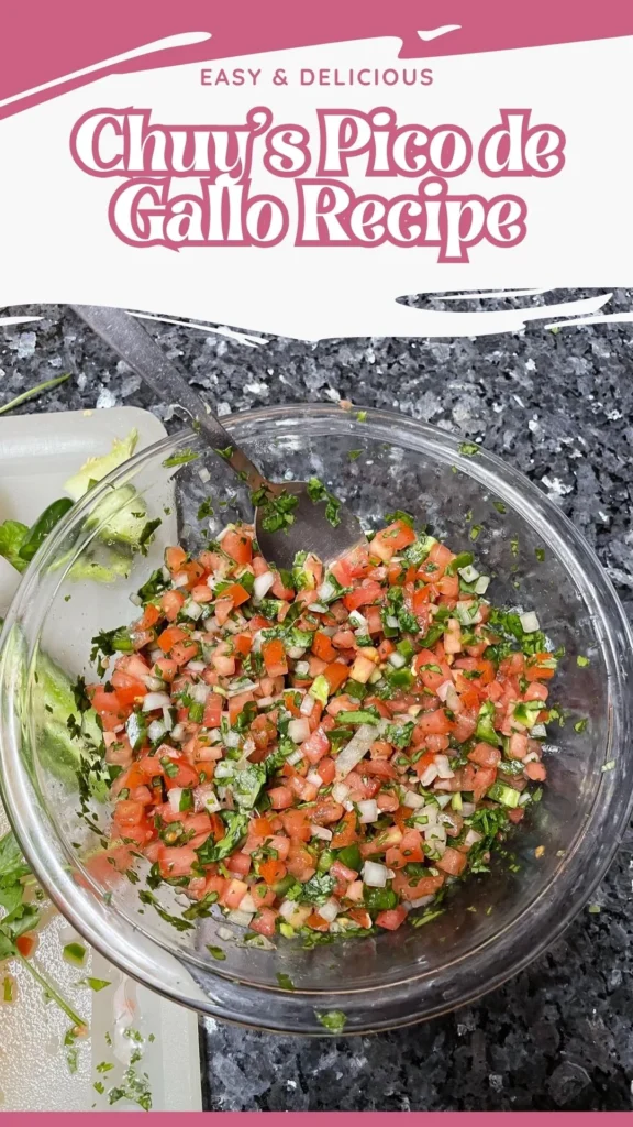 Copycat Chuy's Pico de Gallo Recipe