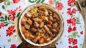 Decadent Chocolate Croissant Breakfast Bake Recipe