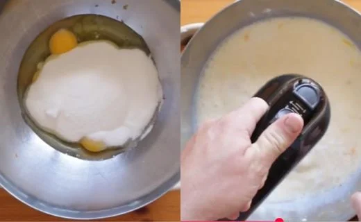 Make the Cream Cheese Custard Base