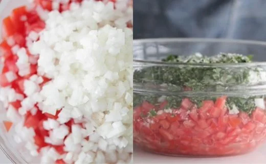 Prepare the Fresh Pico de Gallo