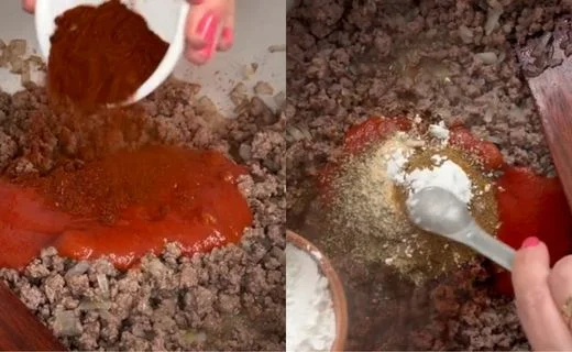 Add Sauce and Seasonings