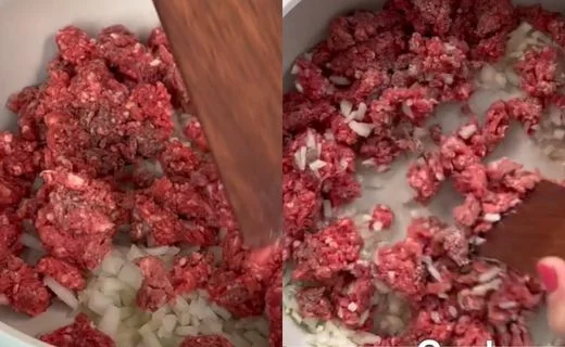 Add and Break Up the Ground Beef