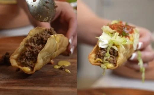 Assemble the Tacos & Serve then Enjoy