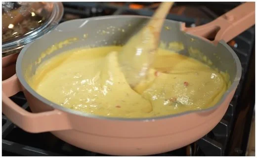 Build the Cheese Sauce & Melt the Cheese