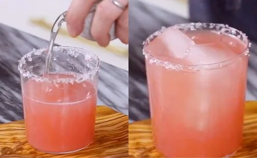 Chill and Combine & Top with Soda Water