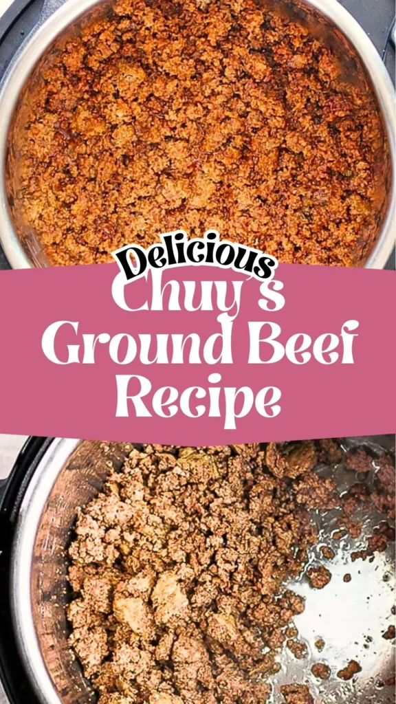 Copycat Chuy’s Ground Beef Recipe