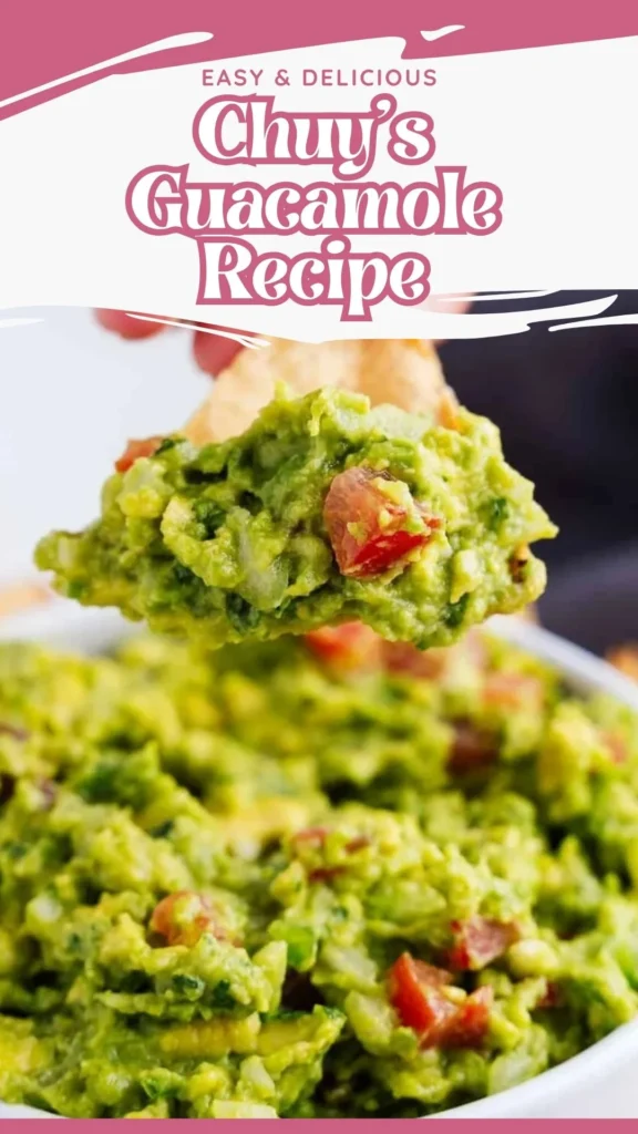 Copycat Chuy's Guacamole Recipe