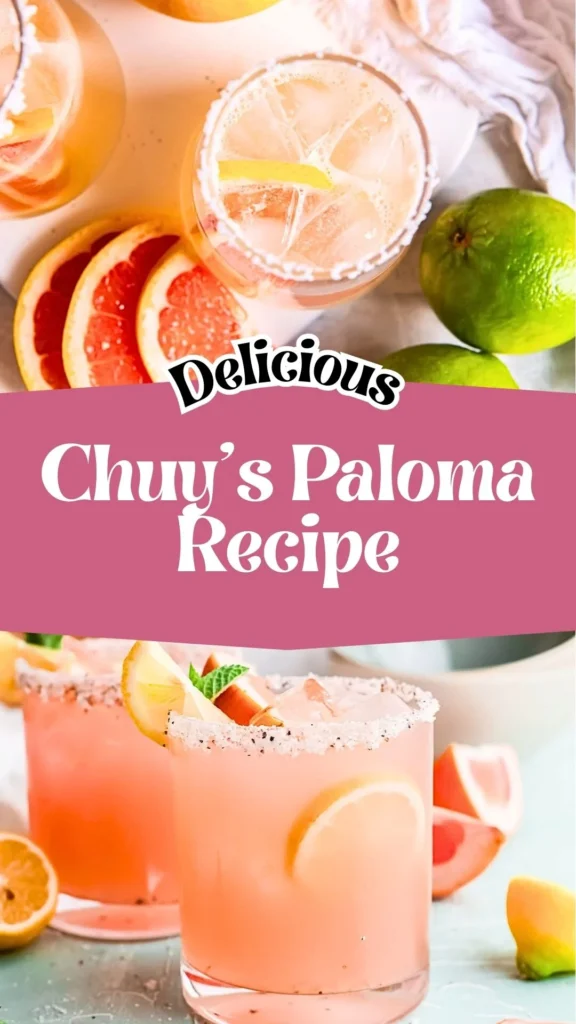 Copycat Chuy's Paloma Recipe