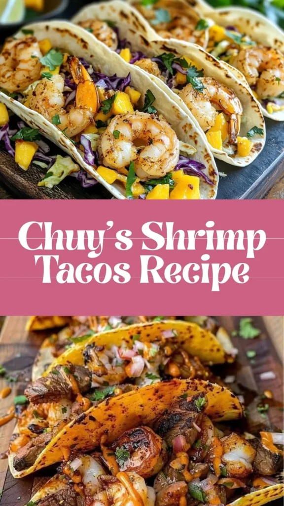 Copycat Chuy’s Shrimp Tacos Recipe