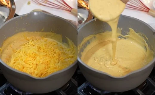 Finish the Creamy Jalapeño Nacho Cheese