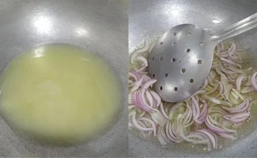 Frying the Onions