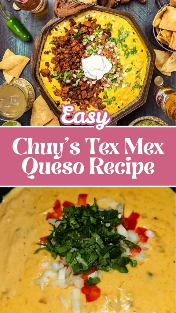 Homemade Chuy's Tex Mex Queso