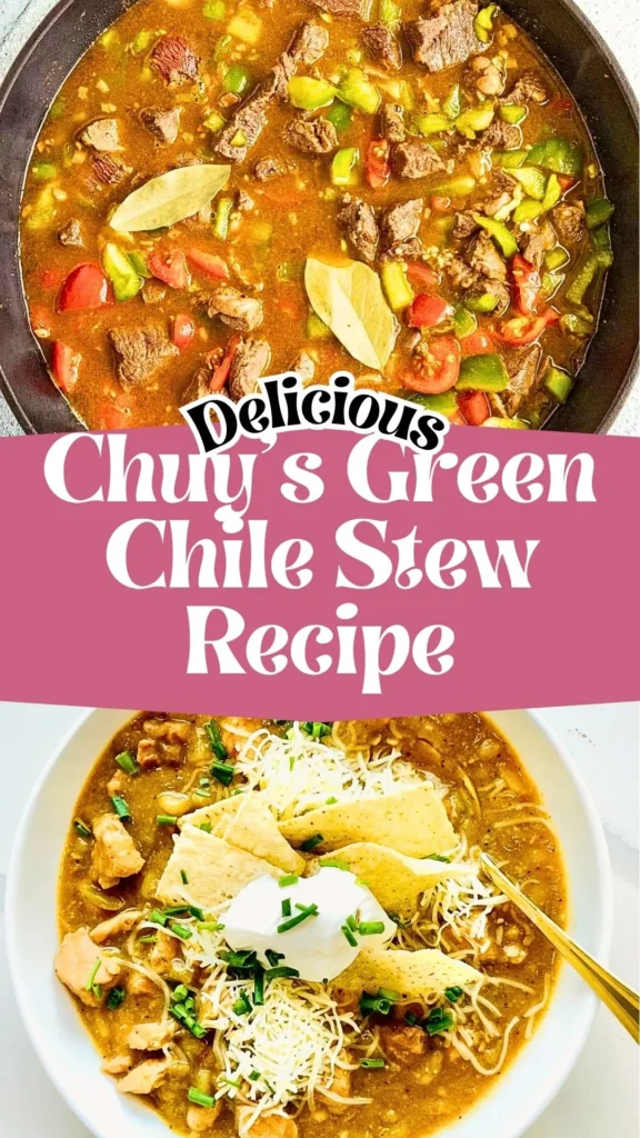 How to make Chuy's Green Chile Stew