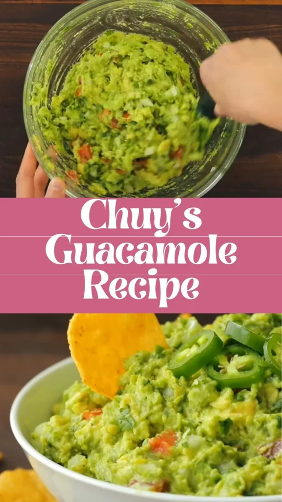 How to make Chuy's Guacamole
