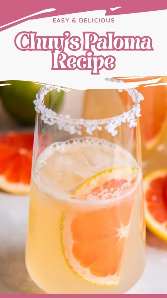 How to make Chuy's Paloma