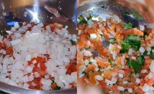 Make Fresh Pico de Gallo