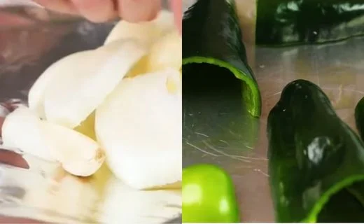 Prepare the Fresh Vegetables