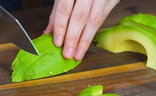 Preparing Fresh Herbs and Avocado