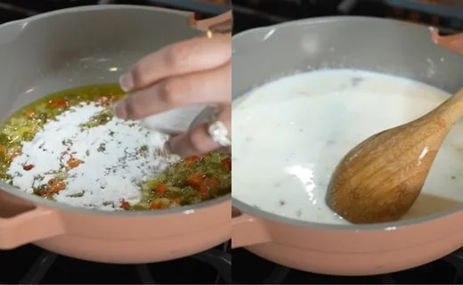 Start the Nacho Cheese Sauce & Create the Cheese Roux