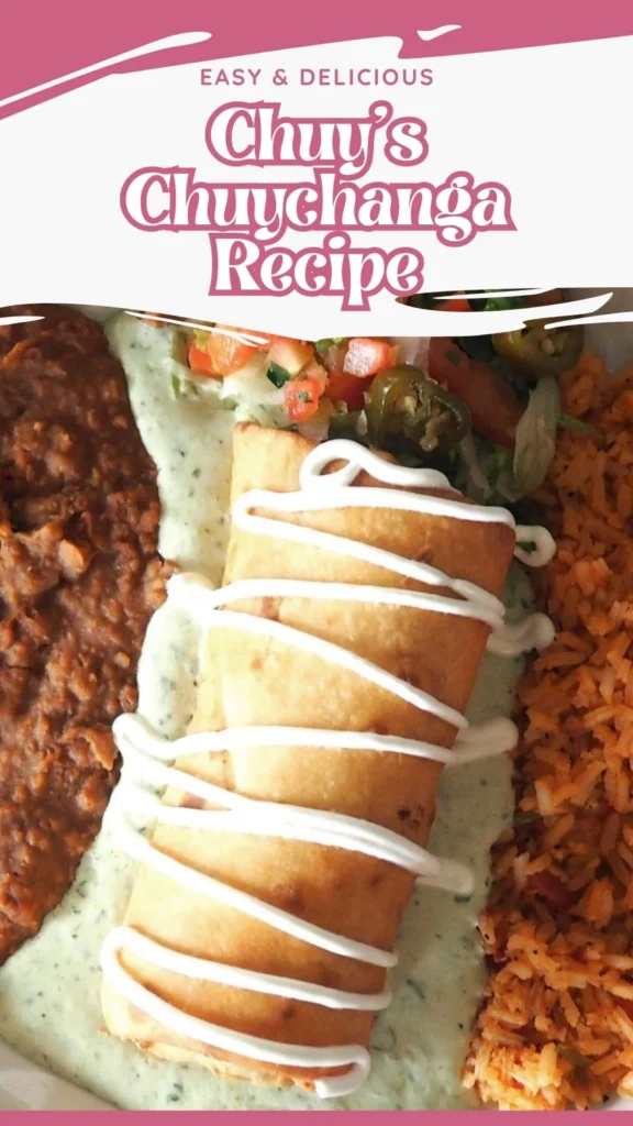 Delicious Chuy's Chuychanga