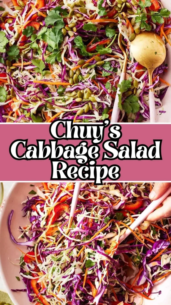 Homemade Chuy’s Cabbage Salad