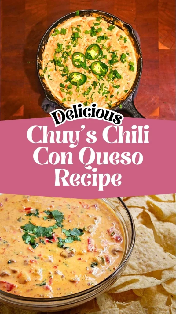 Homemade Chuy’s Chili Con Queso