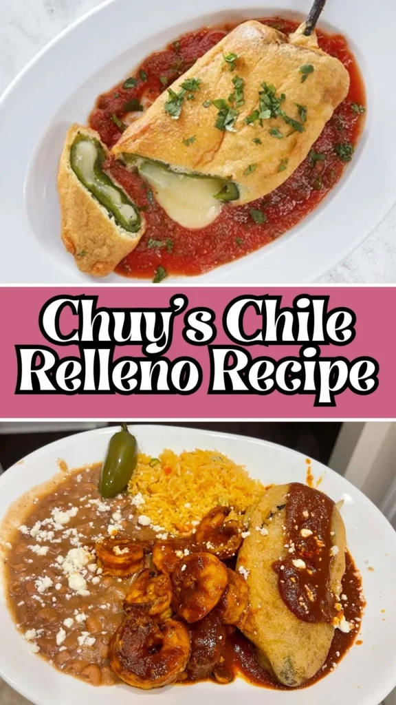 How to make Chuy's Chile Relleno