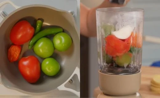 Make the Salsa Verde & Blend the Salsa
