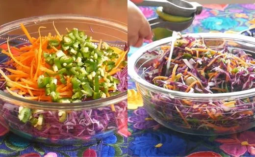 Mix the Vegetable Base